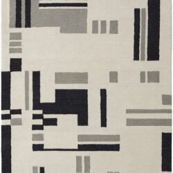 Feizy Maguire Transitional Abstract 8903F Ivory/Taupe Area Rug