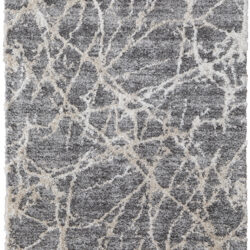 Feizy Mynka Transitional Abstract 39IDF Gray/Ivory Area Rug