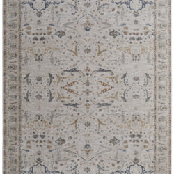 Feizy Pasha Transitional Ikat 39M4F Ivory/Blue/Red Area Rug