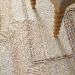 Alternative view of Feizy Pollock Modern Geometric 8954F Ivory/Brown/Tan Area Rug