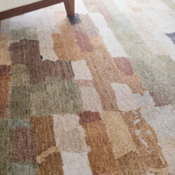 Alternative view of Feizy Pearson Modern Abstract 39SHF Brown/Tan/Green Area Rug