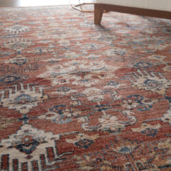 Alternative view of Feizy Pearson Traditional Persian 39SKF Red/Tan/Blue Area Rug