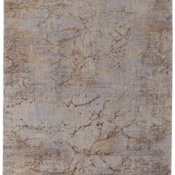 Feizy Pryor Modern Abstract 39NEF Brown/Taupe/Tan Area Rug