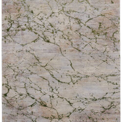 Feizy Pryor Modern Abstract 39NEF Taupe/Green/Tan Area Rug