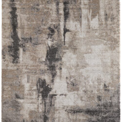 Feizy Richmond Modern Abstract 39R7F Tan/Gray Area Rug