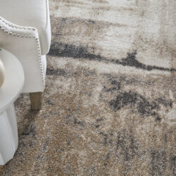 Alternative view of Feizy Richmond Modern Abstract 39R7F Tan/Gray Area Rug