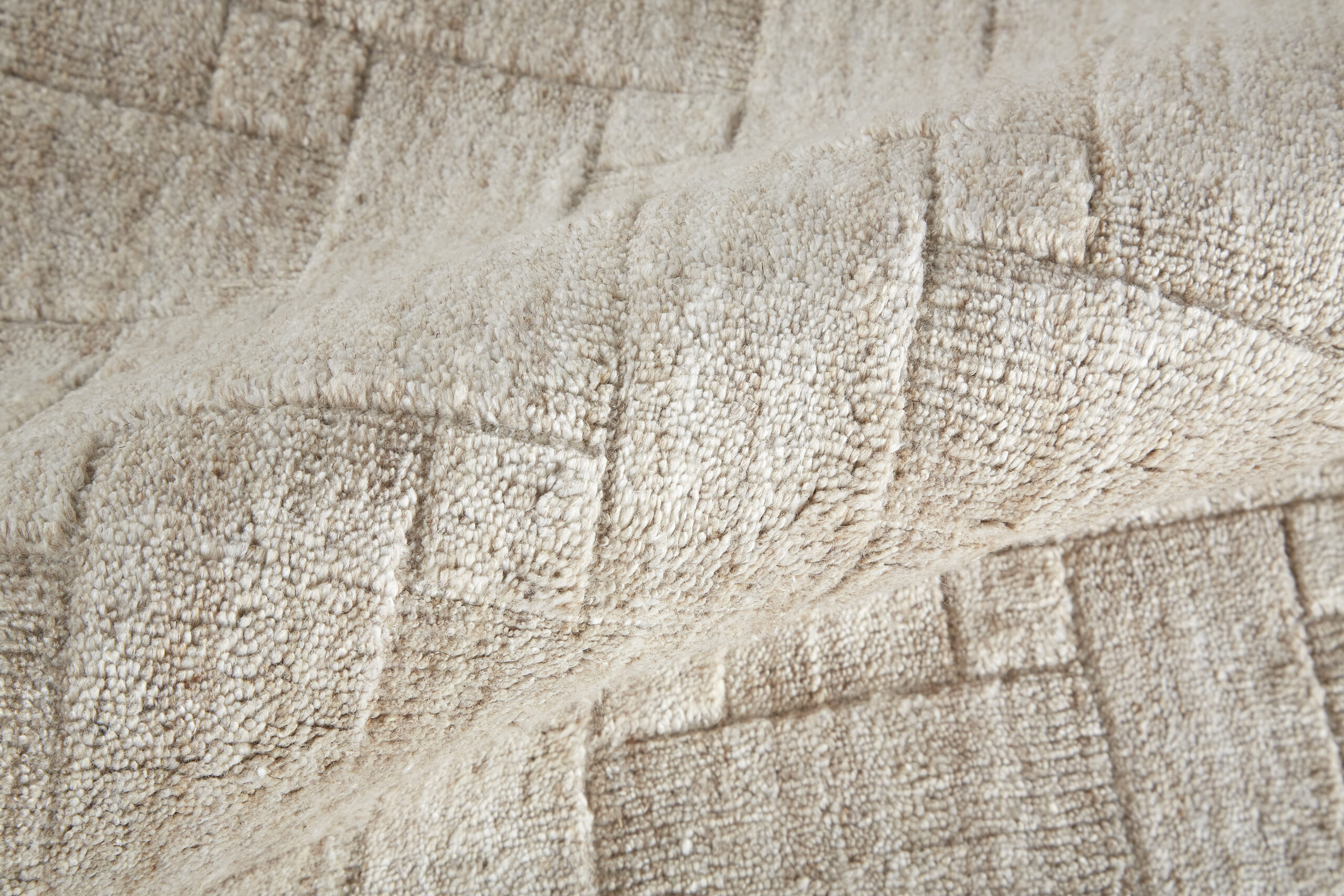 Feizy Redford Transitional Solid 8669F Ivory Area Rug - Image 4
