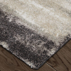 Alternative view of Feizy Skyview Modern Abstract 39QAF Gray/Ivory/Taupe Area Rug