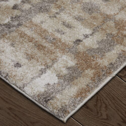 Alternative view of Feizy Skyview Modern Abstract 39QBF Brown/Tan/Ivory Area Rug