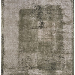 Feizy Skyview Modern Abstract 39QCF Green/Tan Area Rug