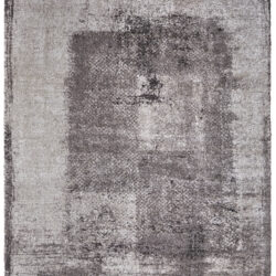 Feizy Skyview Modern Abstract 39QCF Gray/Black/Taupe Area Rug
