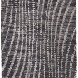 Feizy Skyview Modern Abstract 39QDF Black/Gray/Ivory Area Rug