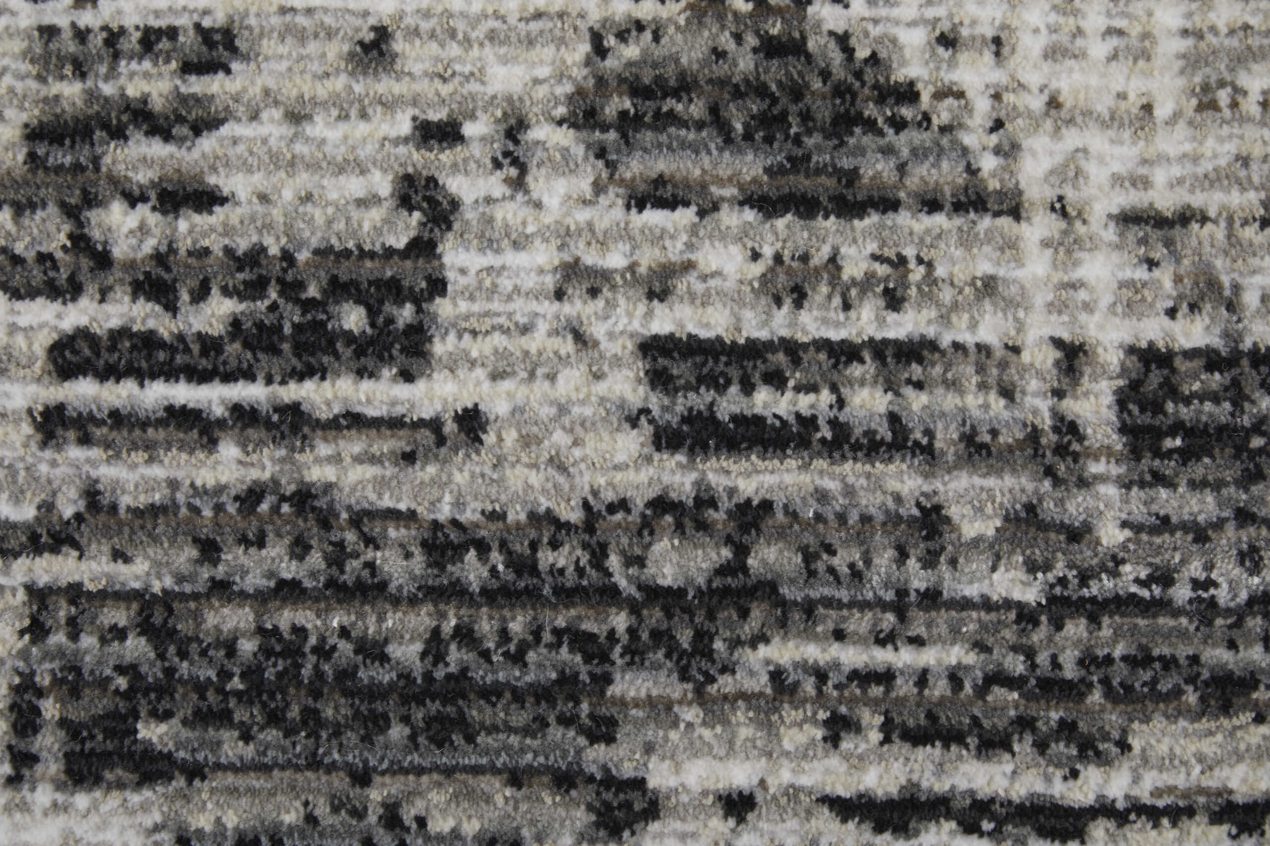 Feizy Sonora Modern Abstract 39NYF Gray/Ivory Area Rug - Image 4