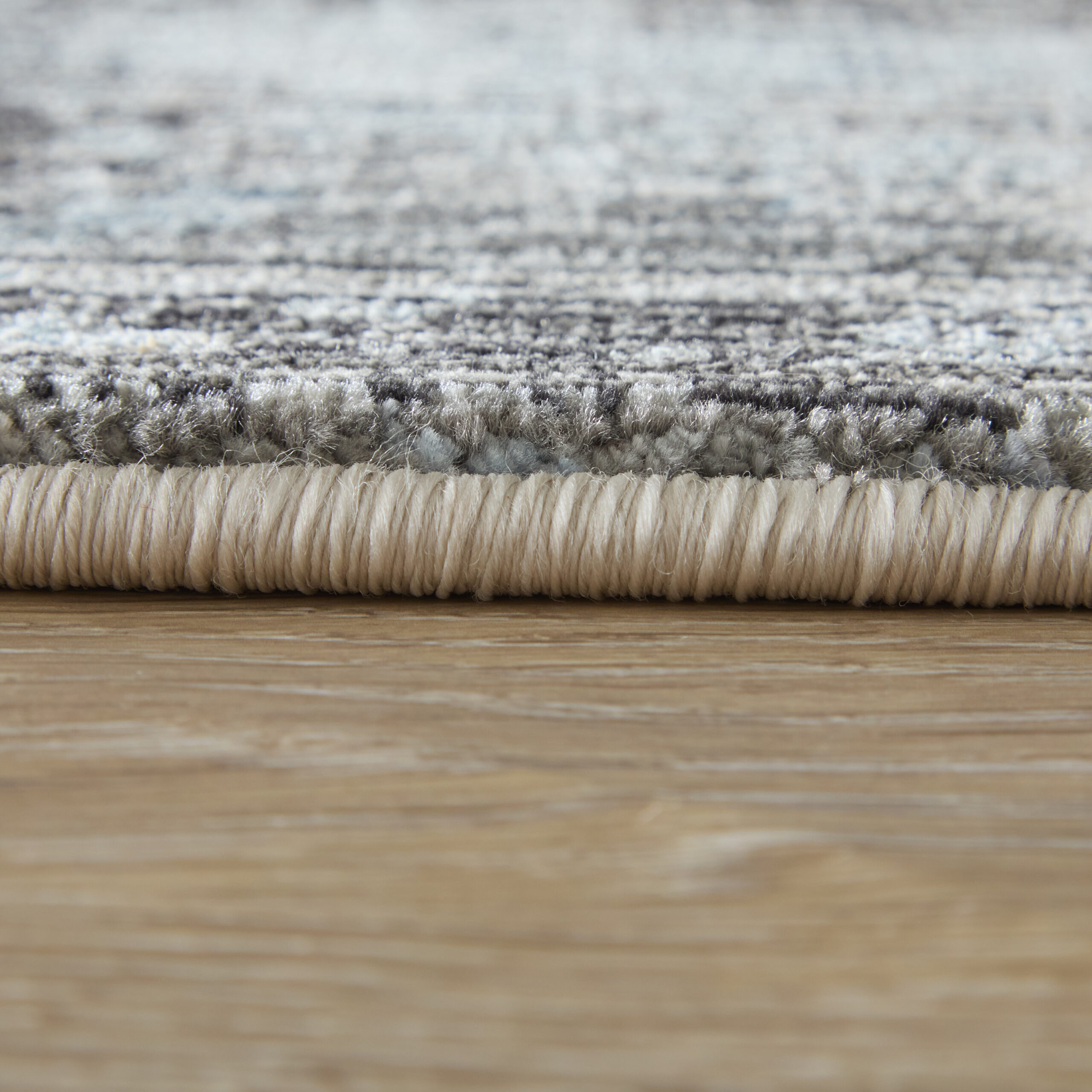 Feizy Sonora Modern Abstract 39U9F Blue/Ivory/Tan Area Rug - Image 6
