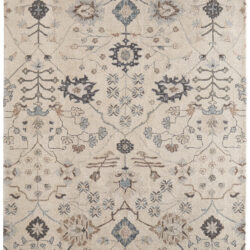 Feizy Springfield Transitional Floral & Botanical 8A48F Ivory/Tan/Gray Area Rug