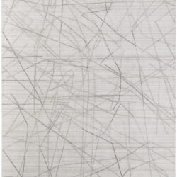 Feizy Whitton Modern Abstract 8894F Ivory/Gray Area Rug