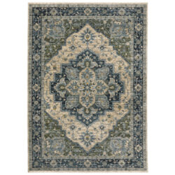 Oriental Weavers ABERDEEN 051g1 Blue Area Rug