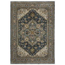 Oriental Weavers ABERDEEN 1144q Blue Area Rug