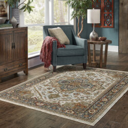 Alternative view of Oriental Weavers ABERDEEN 1144w Ivory Area Rug