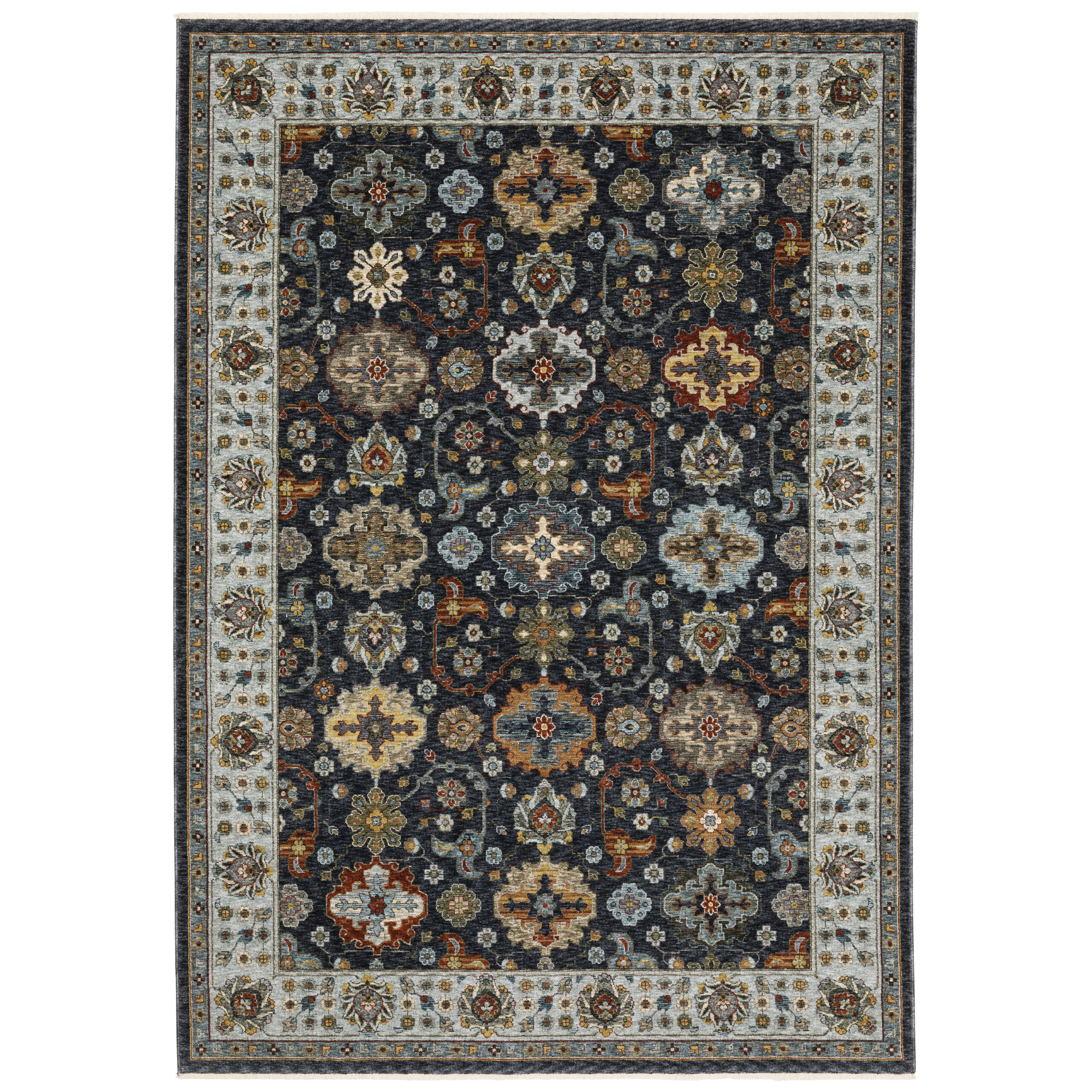 Oriental Weavers ABERDEEN 561b1 Blue Area Rug