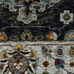 Alternative view of Oriental Weavers ABERDEEN 561b1 Blue Area Rug