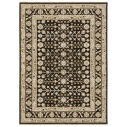 Oriental Weavers ACACIA aca10 Black Area Rug