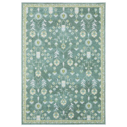 Oriental Weavers ADDISON add08 Teal Area Rug