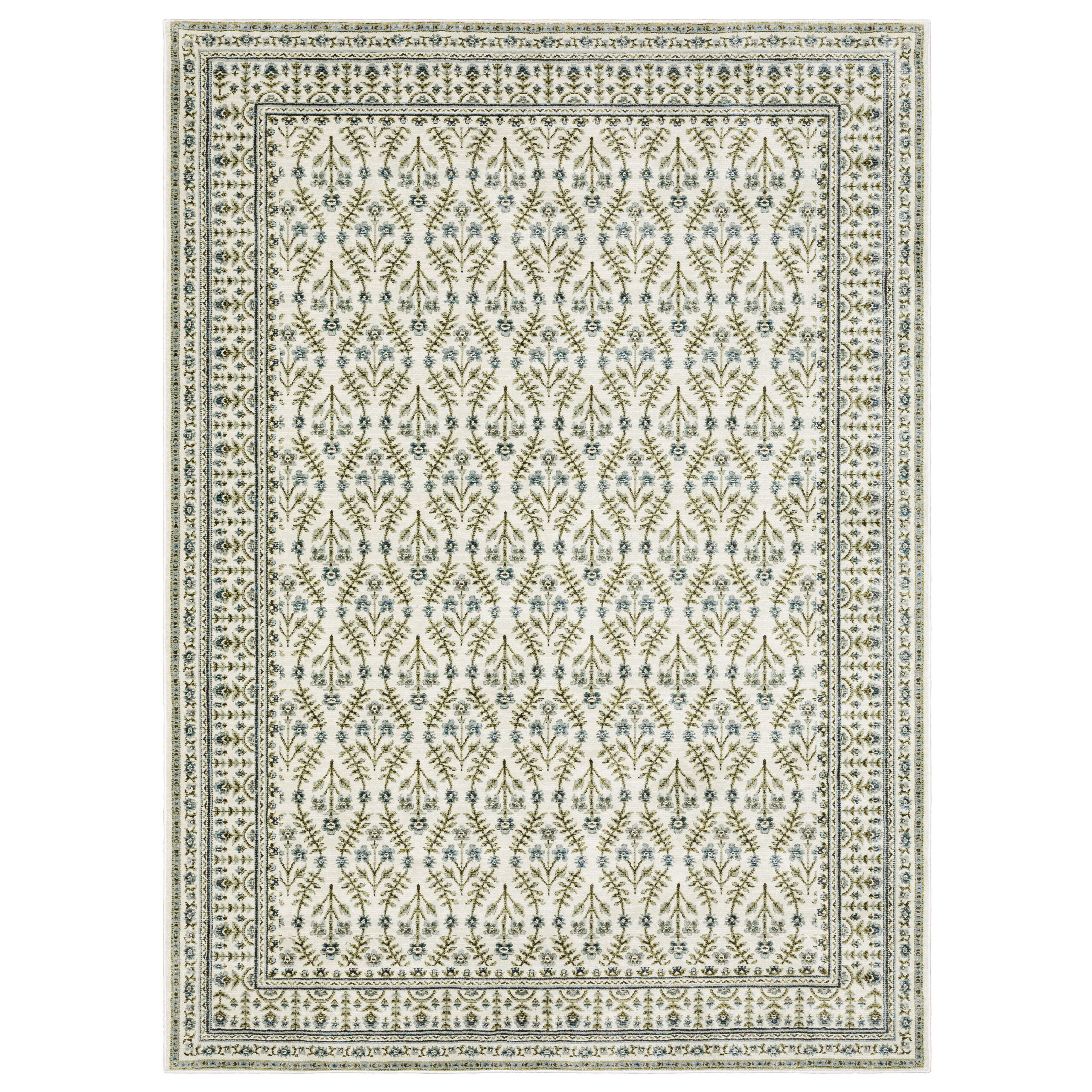 Oriental Weavers ANDORRA 3717c Ivory Area Rug