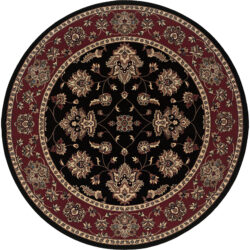 Alternative view of Oriental Weavers ARIANA 623m3 Black Area Rug