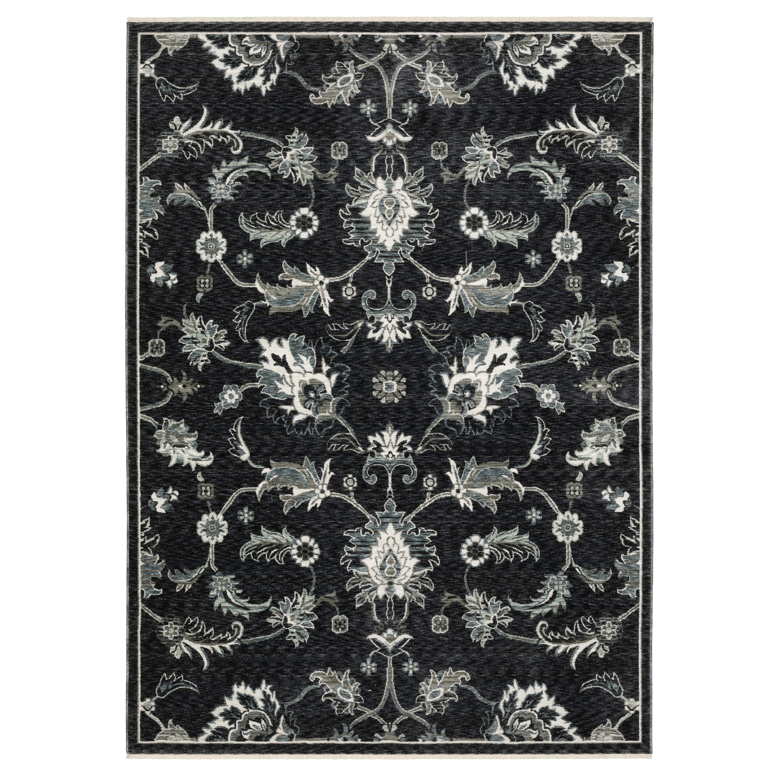 Oriental Weavers ECHO ech05 Blue Area Rug