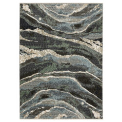 Oriental Weavers ECHO ech12 Blue Area Rug