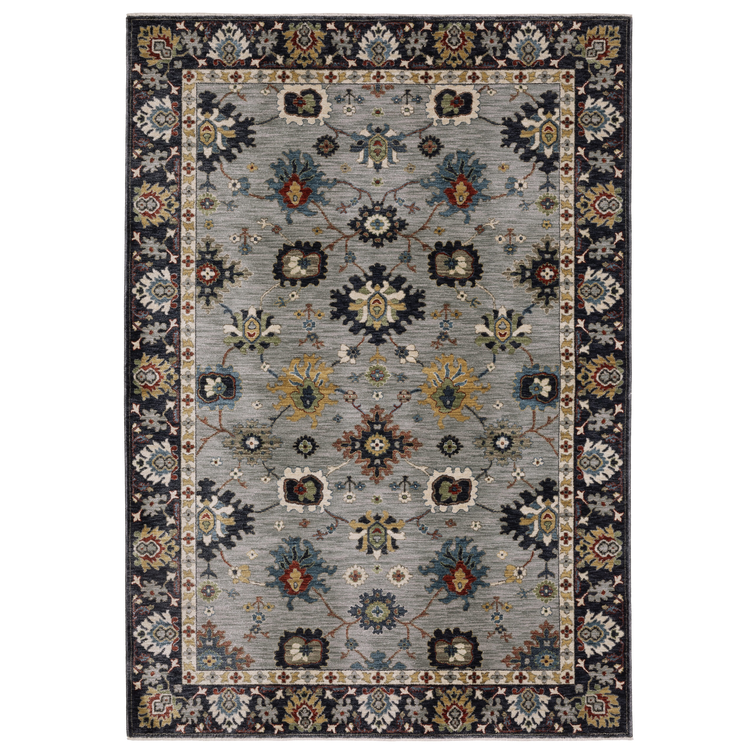 Oriental Weavers ELIANA eli08 Blue Area Rug