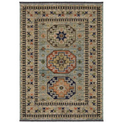 Oriental Weavers LEGACY lgy10 Blue Area Rug