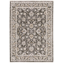 Oriental Weavers MAHARAJA 070n1 Charcoal Area Rug