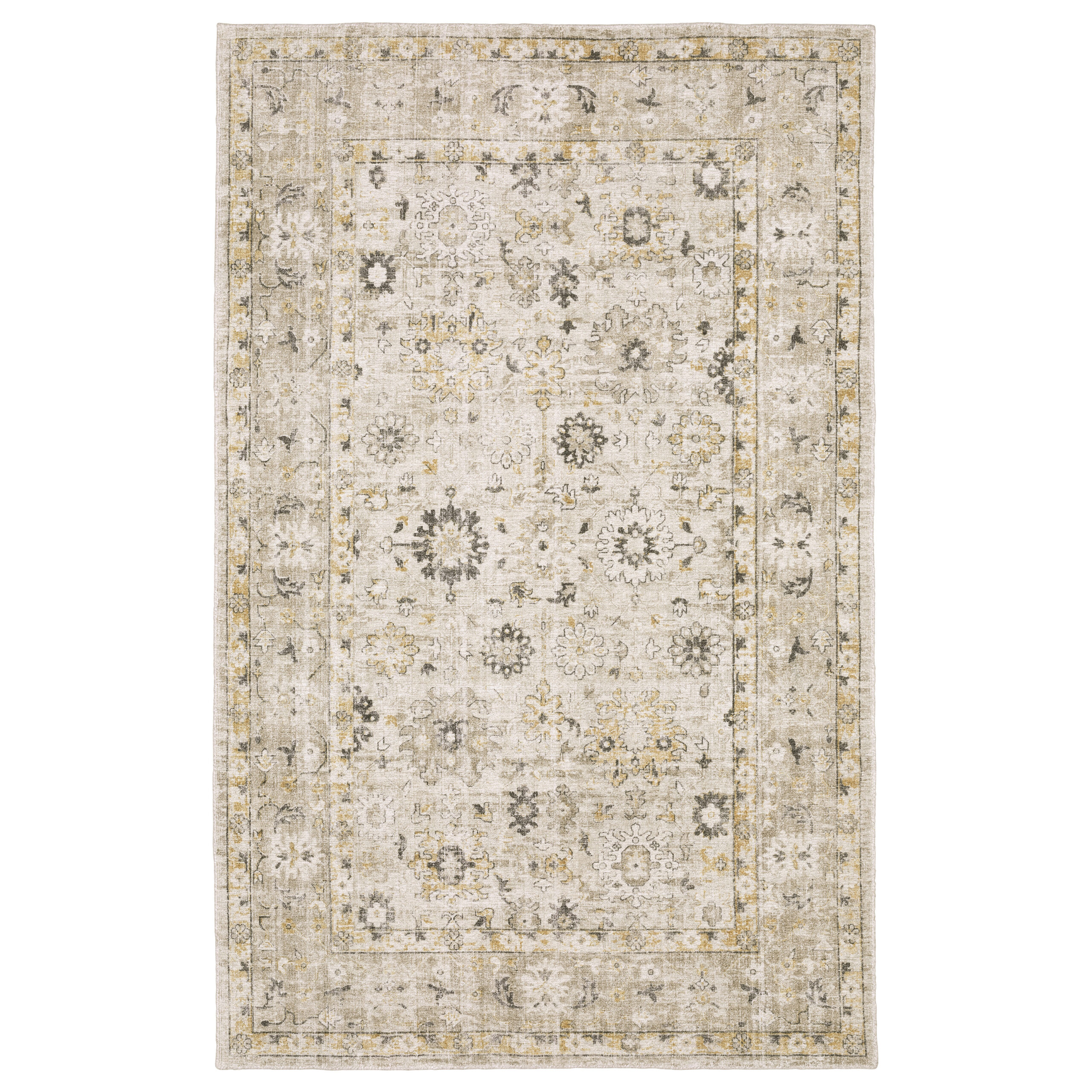 Oriental Weavers WINDHAM win02 Beige Area Rug