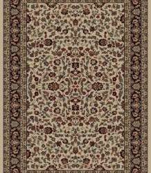Alternative view of Concord Jewel Kashan Ivory/black Border