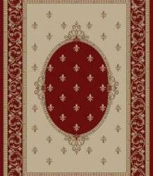 Alternative view of Concord Jewel F. Lys Medallion Red