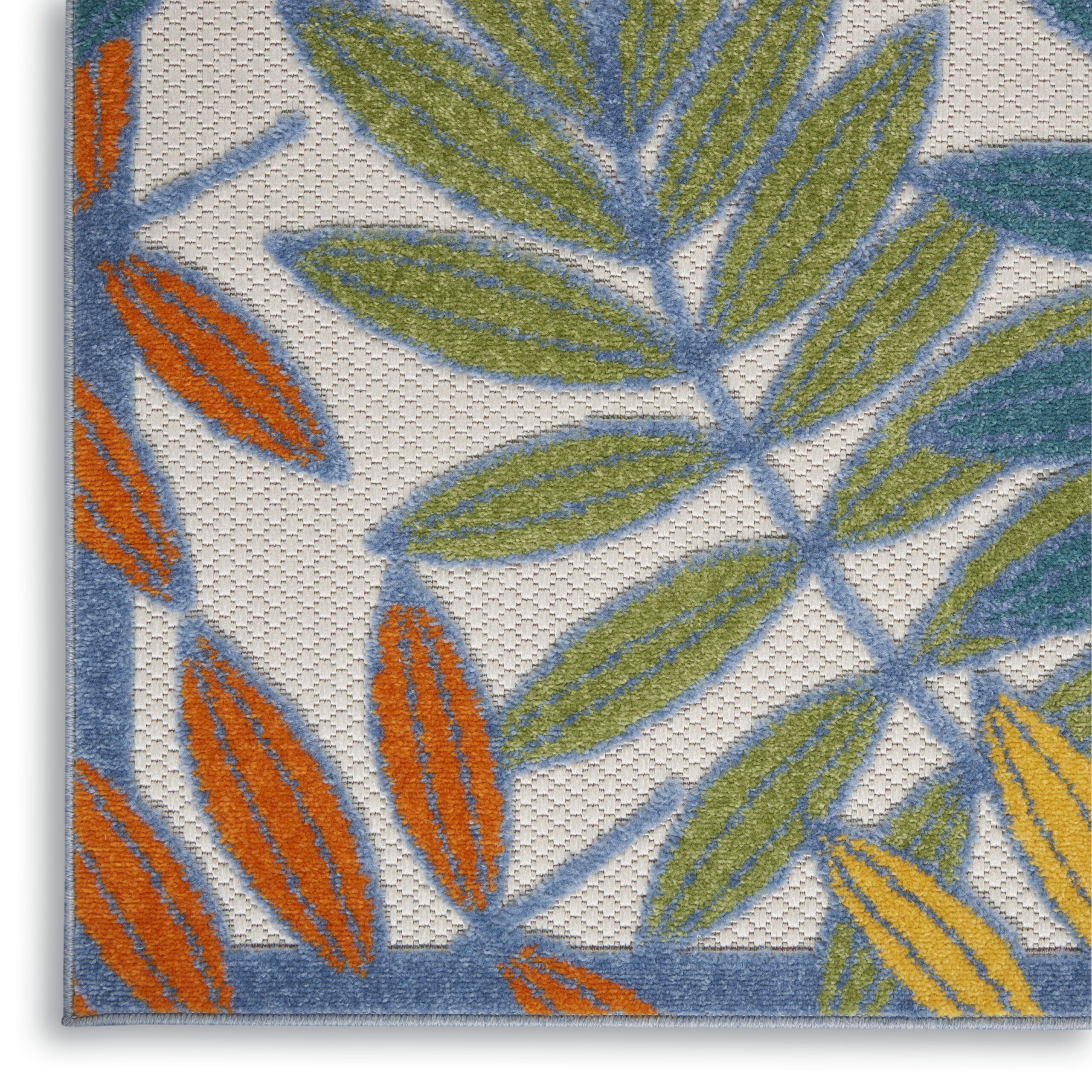 Nourison Aloha ALH18 Ivory Multicolor Area Rug - Image 2