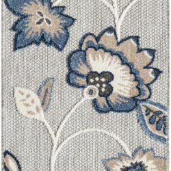 Nourison Aloha ALH31 Blue Grey Area Rug