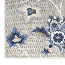Alternative view of Nourison Aloha ALH31 Blue Grey Area Rug