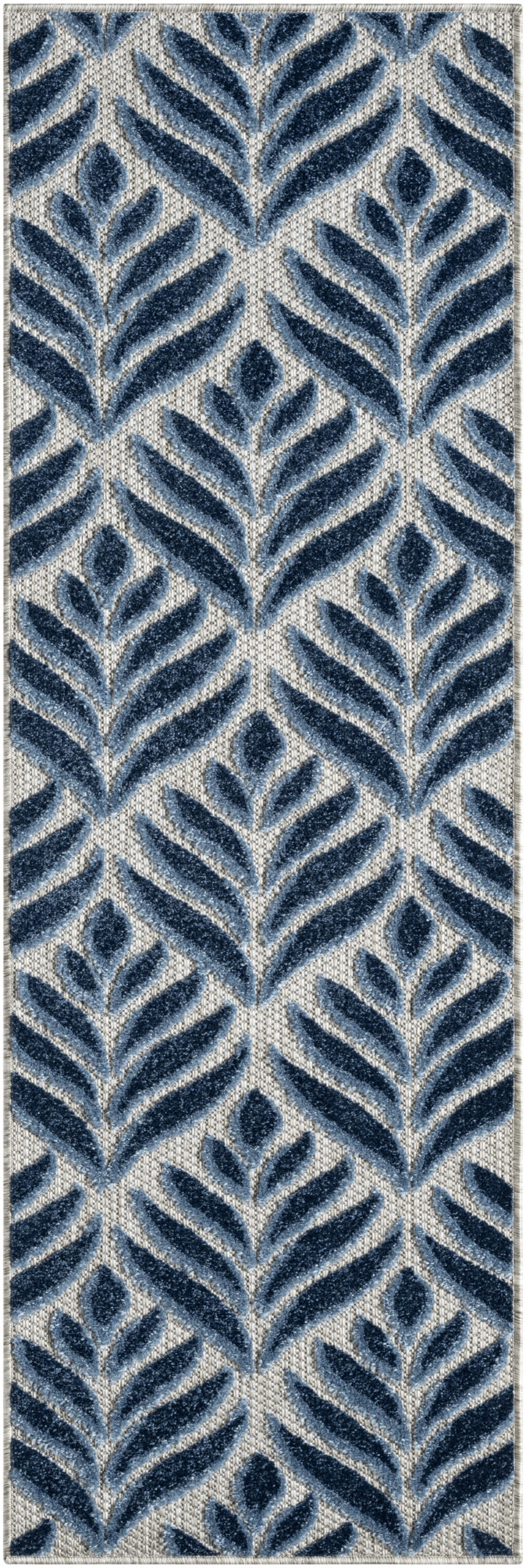 Nourison Aloha ALH35 Blue Area Rug