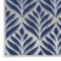 Alternative view of Nourison Aloha ALH35 Blue Area Rug