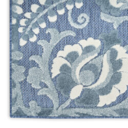 Alternative view of Nourison Aloha ALH17 Blue Area Rug