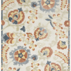 Nourison Aloha ALH17 Grey Multicolor Area Rug