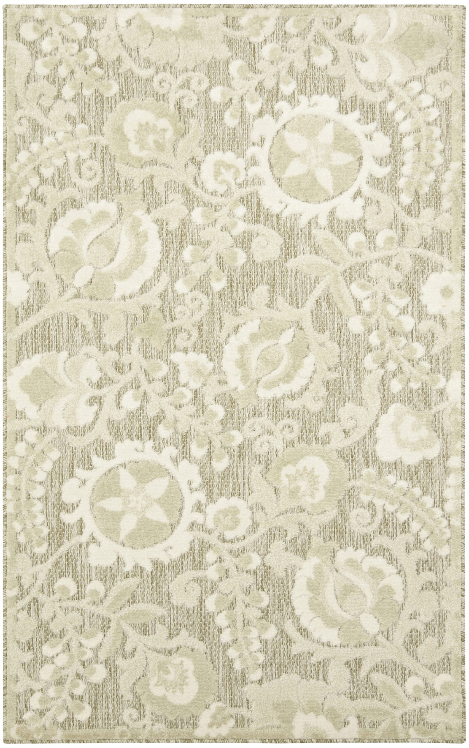 Nourison Aloha ALH17 Ivory Sage Area Rug