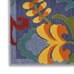 Alternative view of Nourison Aloha ALH17 Navy Multicolor Area Rug
