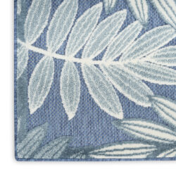 Alternative view of Nourison Aloha ALH18 Blue Area Rug