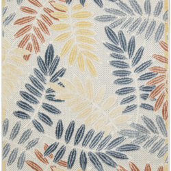 Nourison Aloha ALH18 Ivory Blue Area Rug