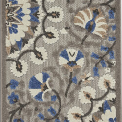 Nourison Aloha ALH20 Grey Multicolor Area Rug