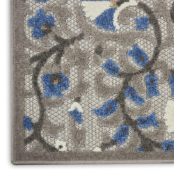 Alternative view of Nourison Aloha ALH20 Grey Multicolor Area Rug